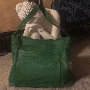 Beautiful Green Leather Kate Spade Bag